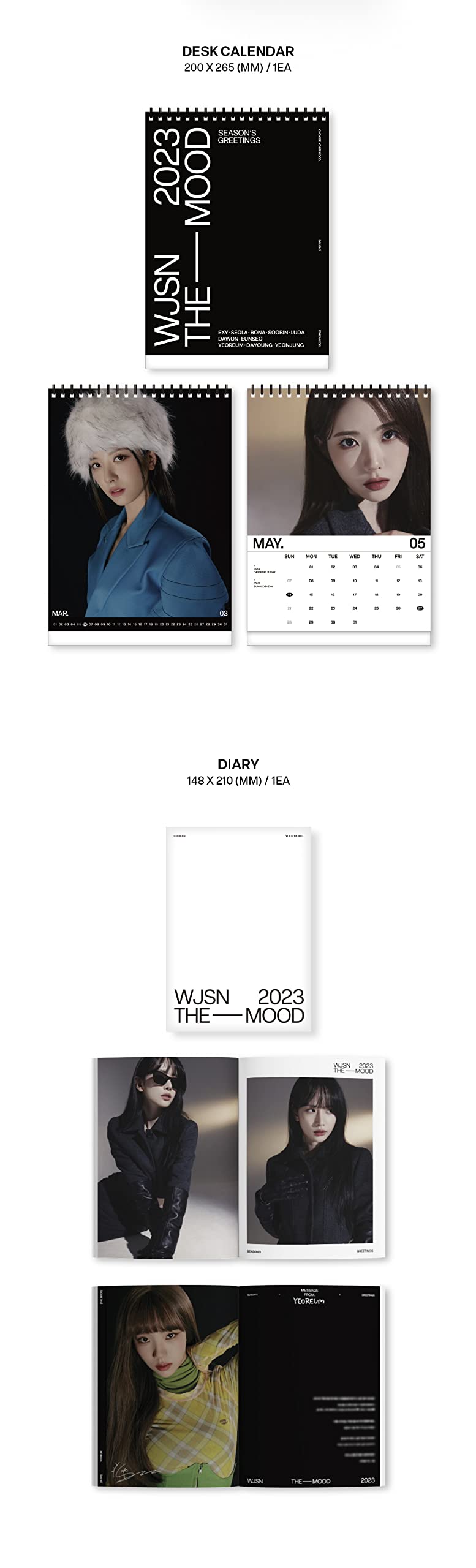 Amazon.co.jp: 宇宙少女 WJSN - 2023 SEASON'S GREETINGS [THE-MOOD